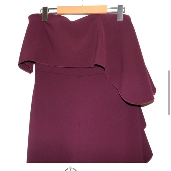 NWT Alexis Plum Jumpsuit size small - Picture 5 of 8